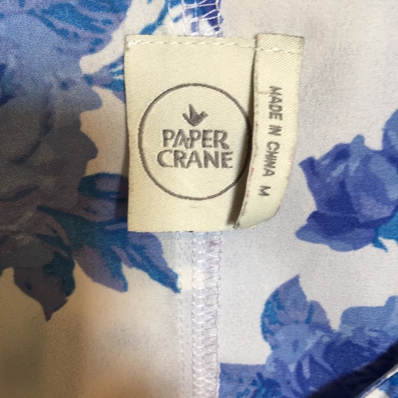 SoldX Anthropologie Blue Rose Tank size Medium - Picture 3 of 4